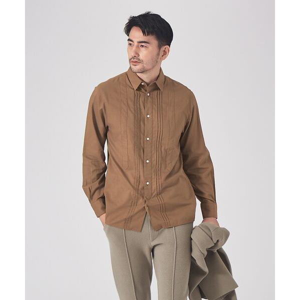 DESIGNWORKS / デザインワークス 160/2ツイル ピンタック シャツ