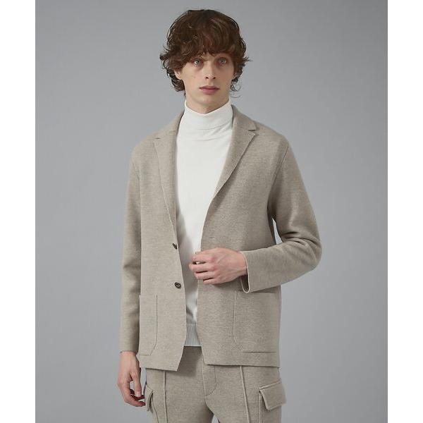 DESIGNWORKS / デザインワークス 【セットアップ対応】ミラノリブ縮絨ニット ジャケット