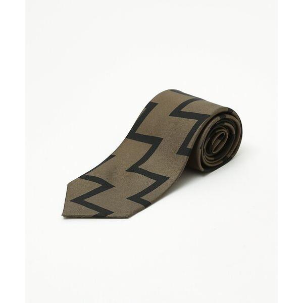 DESIGNWORKS / デザインワークス 【MADE IN JAPAN】ジグザク柄 ネクタイ