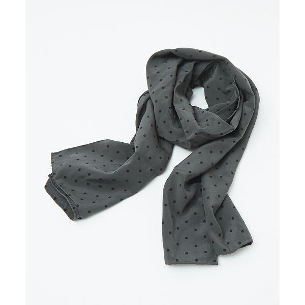 DESIGNWORKS / デザインワークス 【シルク】ドット柄 スカーフ