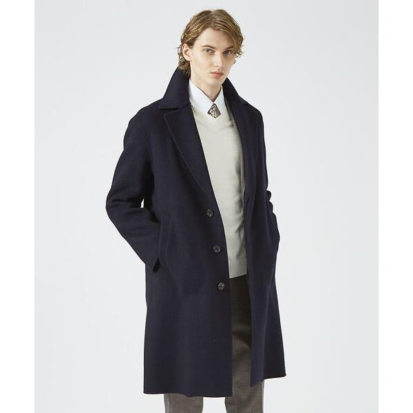 DESIGNWORKS / デザインワークス ウールダブルフェイス バルカラーコート