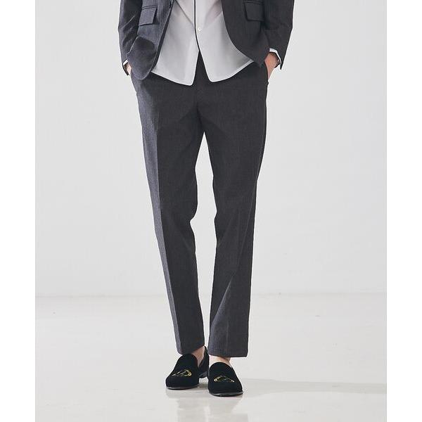 DESIGNWORKS / デザインワークス 【セットアップ対応】裏起毛ヘリンボーンストレッチトラウ...