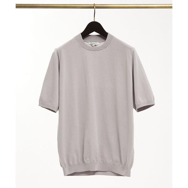 DESIGNWORKS / デザインワークス ICE COTTON クルーネック ニットTシャツ
