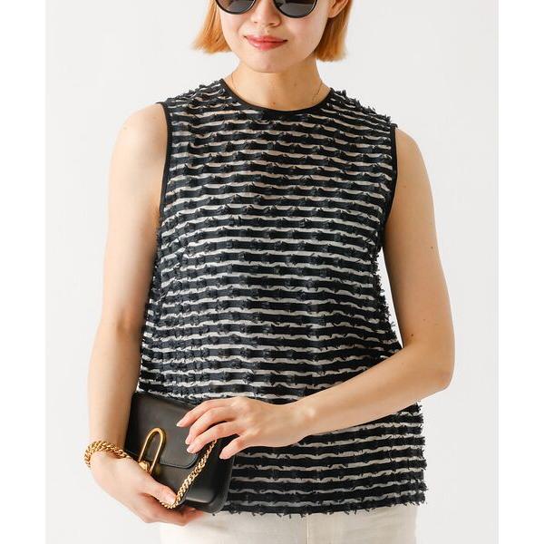 DESIGNWORKS / デザインワークス 【セットアップ対応】ボーダーカットジャガードノースリー...