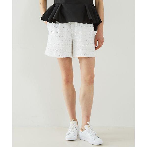 DESIGNWORKS / デザインワークス 【セットアップ対応】ボーダーツイードショートパンツ