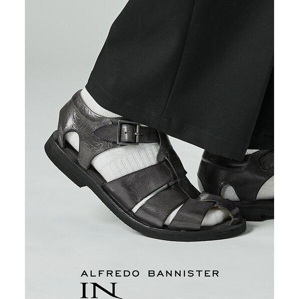 alfredoBANNISTER / アルフレッド・バニスター オールレザーグルカサンダル