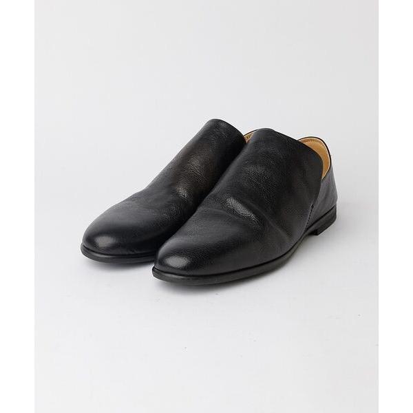alfredoBANNISTER / アルフレッド・バニスター 【定番商品】ソフトレザー ドレープ ...