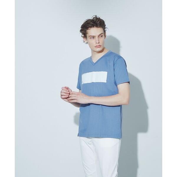 5351POUR LES HOMMES / 5351プール・オム 【ワンラインBOX】Vネック半袖T...