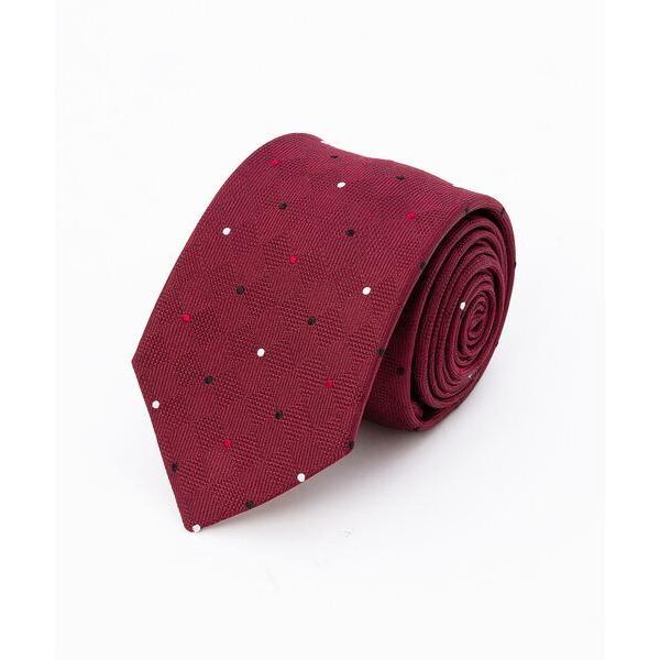 5351POUR LES HOMMES / 5351プール・オム スクエアドッツネクタイ