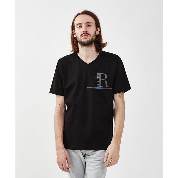 5351POUR LES HOMMES / 5351プール・オム リバースロゴTシャツ