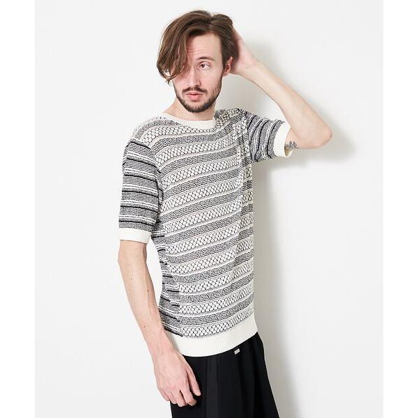 5351POUR LES HOMMES / 5351プール・オム ビンテージジャガード　プルオーバー