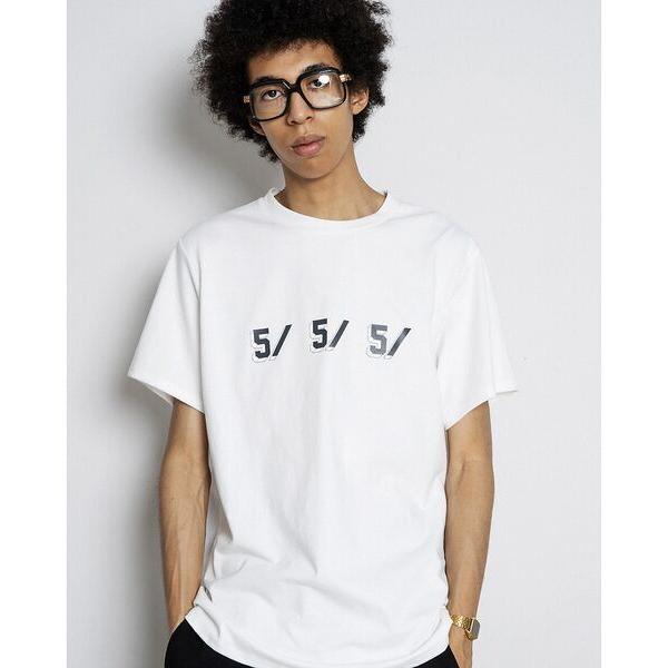 5351POUR LES HOMMES / 5351プール・オム 【5/】5/5/5/ Tシャツ
