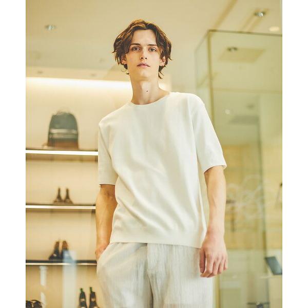 5351POUR LES HOMMES / 5351プール・オム シルケットコットン クルーネック半...