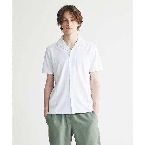 5351POUR LES HOMMES / 5351プール・オム コンビネーションメッシュ 半袖シャ...