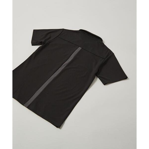 5351POUR LES HOMMES / 5351プール・オム バックライン ZIP ポロシャツ