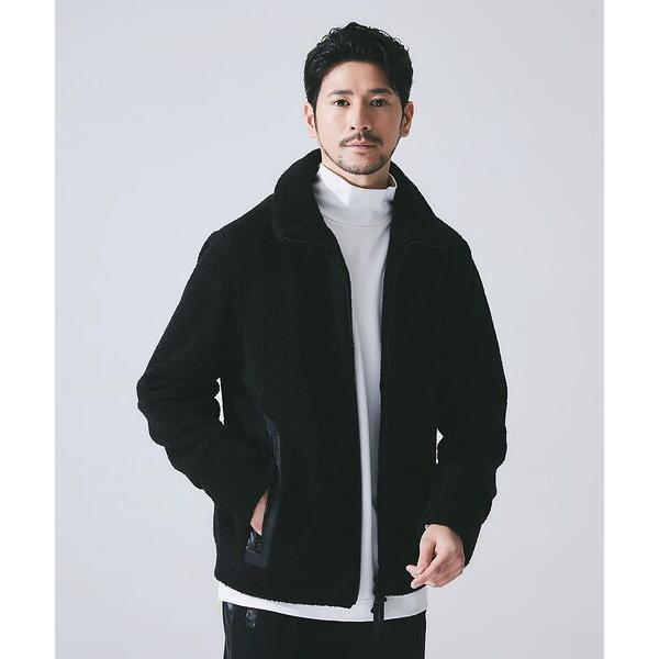 5351POUR LES HOMMES / 5351プール・オム スタンドウールフリースボアブルゾン