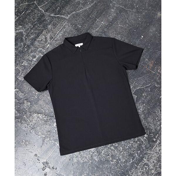 5351POUR LES HOMMES / 5351プール・オム スリット ジップ ポロシャツ