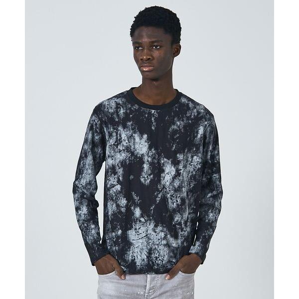 5351POUR LES HOMMES / 5351プール・オム ダメージ ジャガード 長袖 Tシャ...