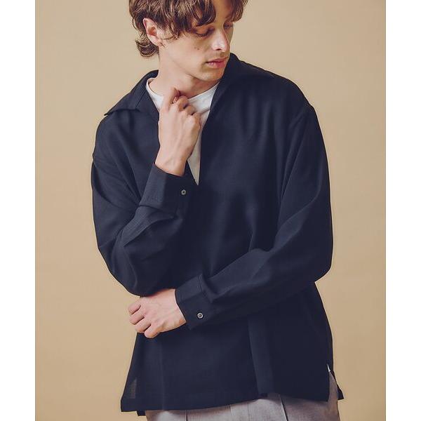 5351POUR LES HOMMES / 5351プール・オム スキッパー プルオーバー 長袖シャ...