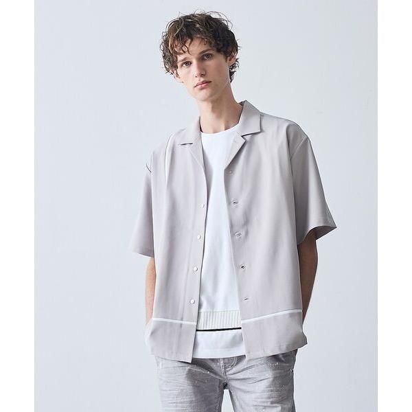 5351POUR LES HOMMES / 5351プール・オム Lライン オープンカラー 半袖シャ...