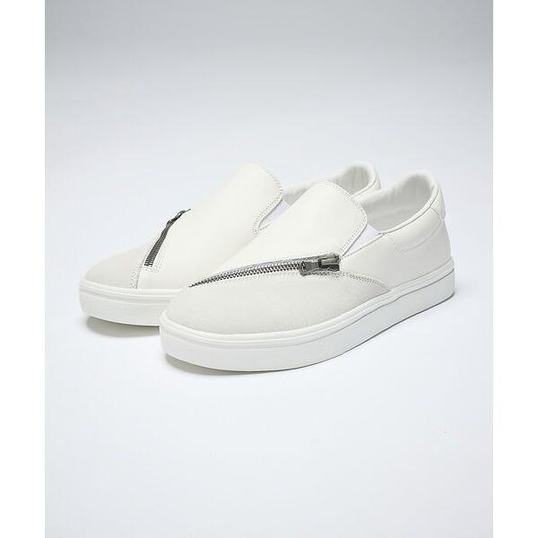 5351POUR LES HOMMES / 5351プール・オム スイッチング ジップレザー スニー...