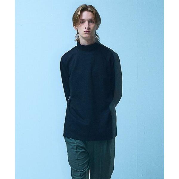 5351POUR LES HOMMES / 5351プール・オム サイドライン ハイネック 長袖Tシ...