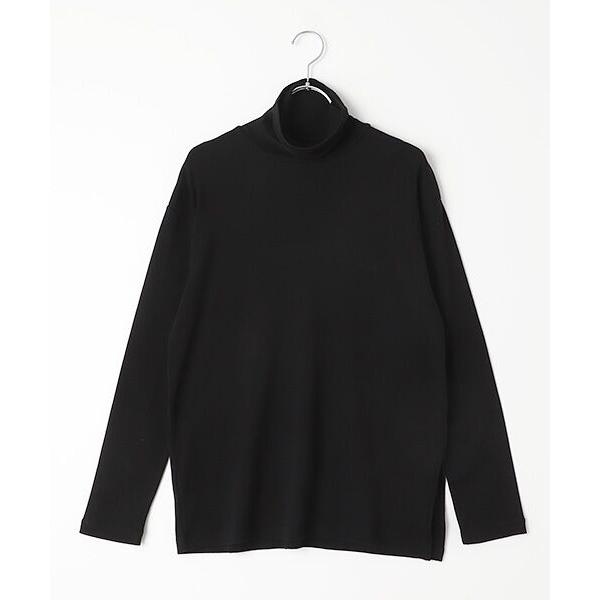 PLAIN PEOPLE / プレインピープル コットンフライスタートルネックプルオーバー