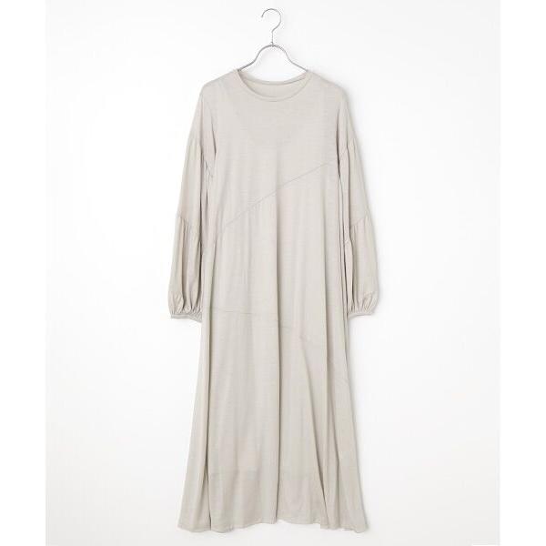 PLAIN PEOPLE / プレインピープル バンデーラ天竺スパイラルギャザードレス