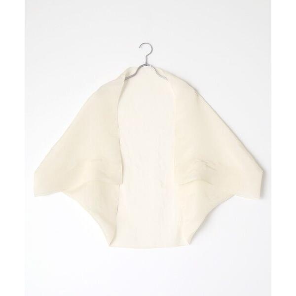 PLAIN PEOPLE / プレインピープル シルキーオーガンジーコンパクトカーディガン