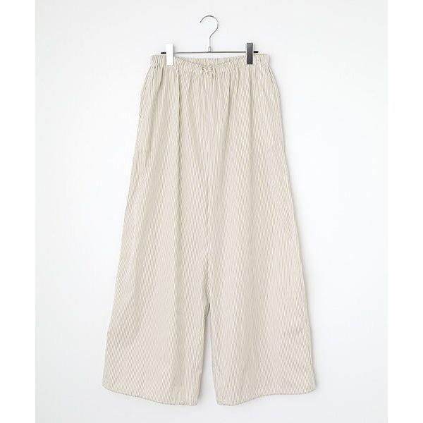 PLAIN PEOPLE / プレインピープル ストライプタイプライターイージーパンツ