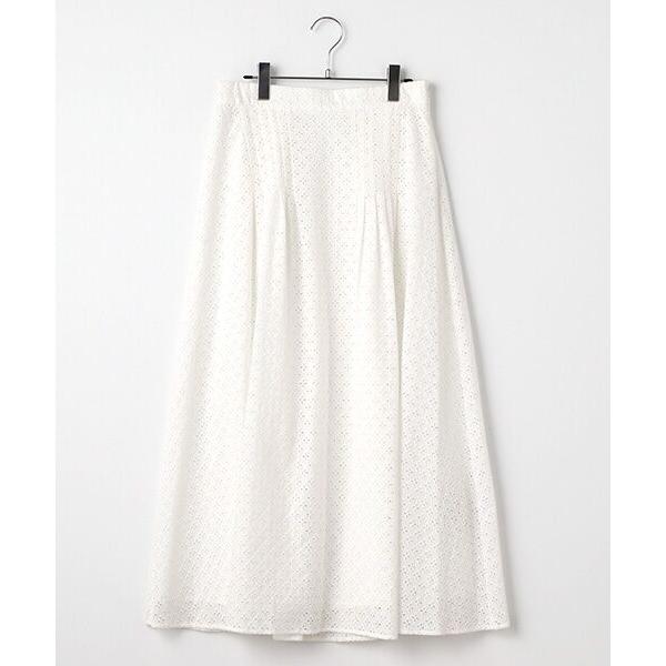 PLAIN PEOPLE / プレインピープル レースフレアースカート