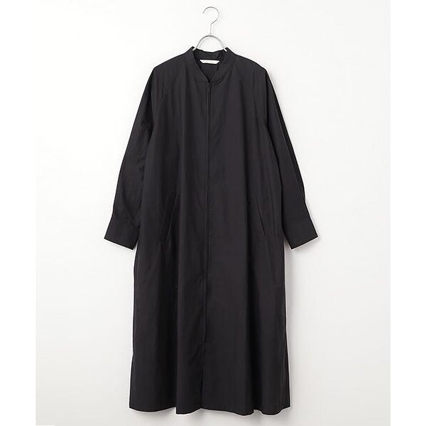 PLAIN PEOPLE / プレインピープル タイプライター/リヨセルストライプフロントZIPワン...