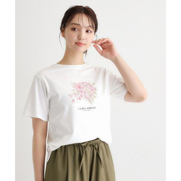 LAURA ASHLEY / ローラ アシュレイ 【人気デザイン！汗染み防止／コットン100％】リリ...