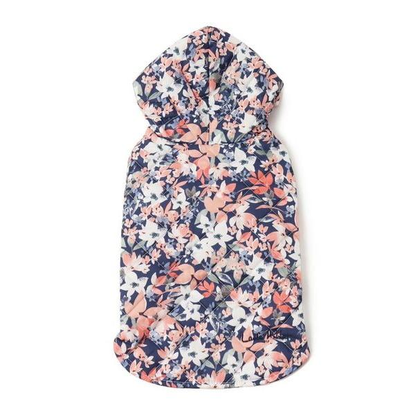 LAURA ASHLEY / ローラ アシュレイ ドッグウエア フード付き中わたベスト