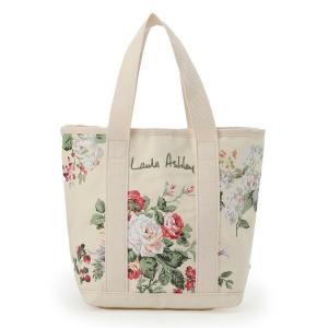 LAURA ASHLEY / ローラ アシュレイ ローズモア柄 トートバッグ S