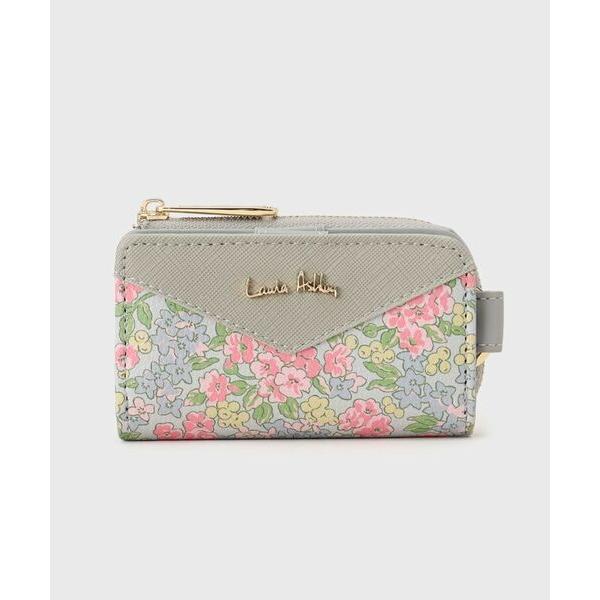 LAURA ASHLEY / ローラ アシュレイ ノーソップ ブルーム柄 キーケース