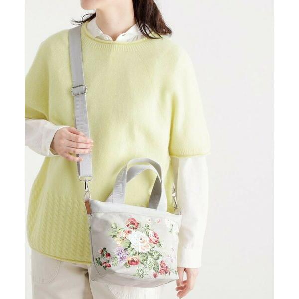 LAURA ASHLEY / ローラ アシュレイ ローズモア柄 トートバッグ S