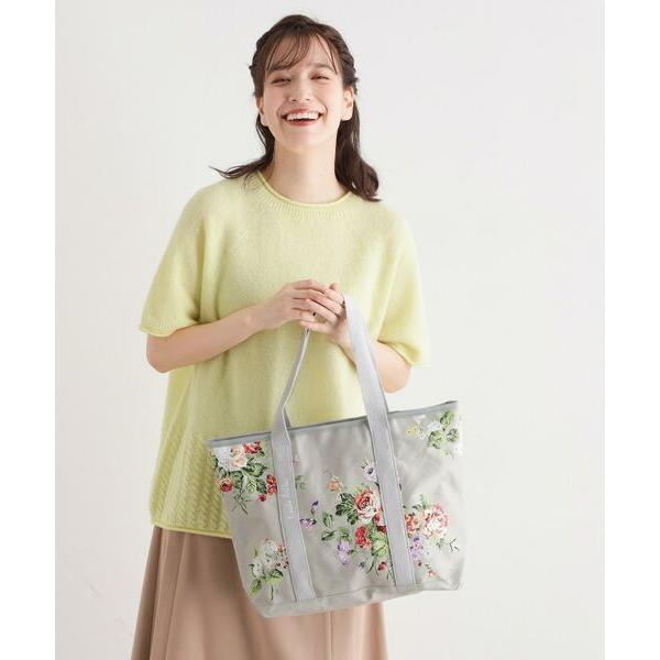 LAURA ASHLEY / ローラ アシュレイ ローズモア柄 トートバッグ M