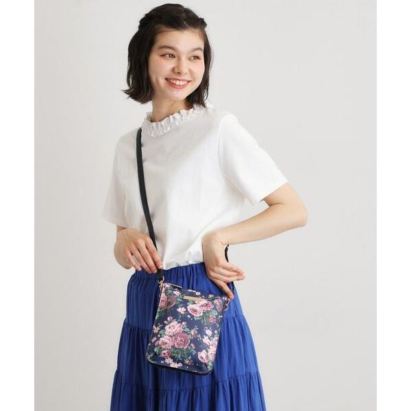 LAURA ASHLEY / ローラ アシュレイ エレンボロー ローズ柄 ミニ ショルダーバッグ