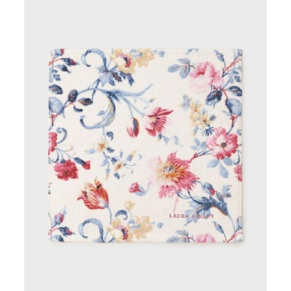 LAURA ASHLEY / ローラ アシュレイ ローザリンド柄 シャーリングプリント ウォッシュタ...