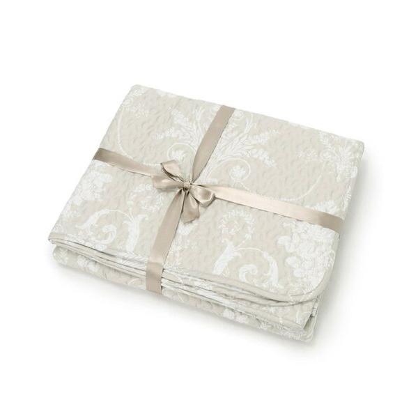 LAURA ASHLEY / ローラ アシュレイ ジョゼッテ柄 キルトマルチカバー 250×200c...