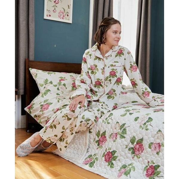 LAURA ASHLEY / ローラ アシュレイ カミール柄 コットンプリントパジャマ