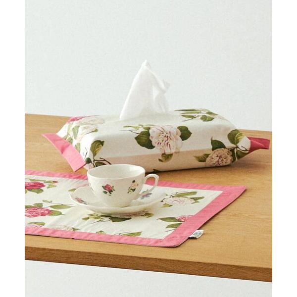 LAURA ASHLEY / ローラ アシュレイ カミール柄 ティッシュボックスカバー