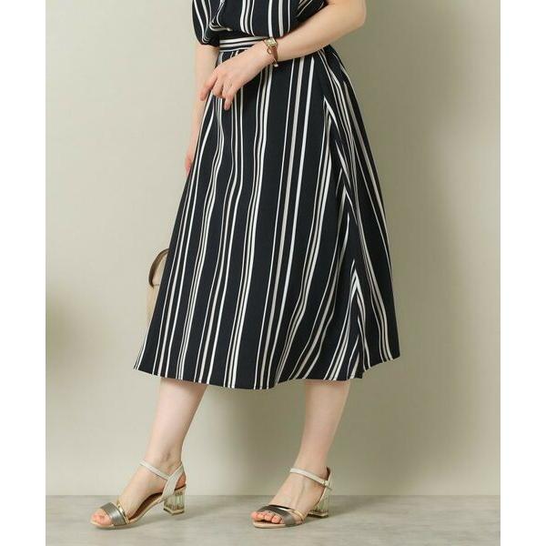 ITS'DEMO / イッツデモ 【UVケア／吸水速乾／洗濯機OK】麻調合繊スカート＜ラク服シリーズ...