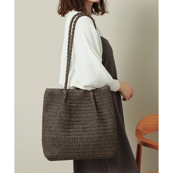 ITS'DEMO / イッツデモ 雑材ハンドルタックトート