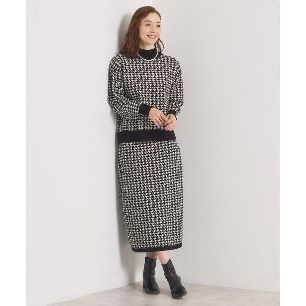 ITS'DEMO / イッツデモ 【手洗い可】タイトスカートニットセットアップ