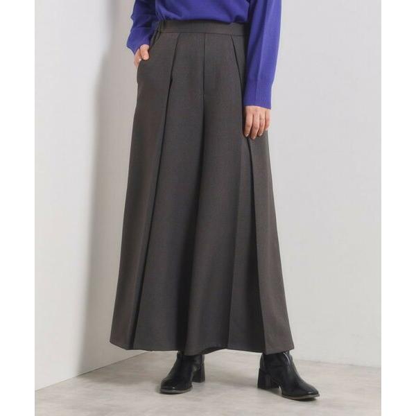 ITS'DEMO / イッツデモ 【手洗い可】ツイルタックワイドパンツ