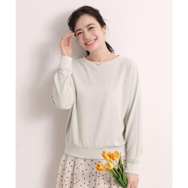 ITS'DEMO / イッツデモ 【手洗い可】ラメポンチドルマンプルオーバー