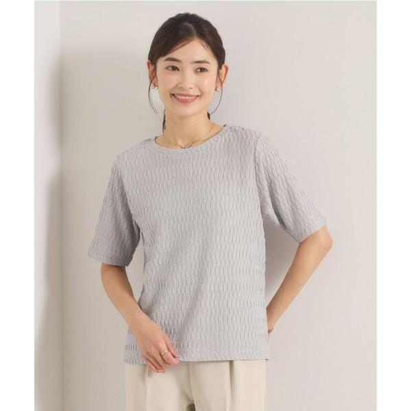 ITS'DEMO / イッツデモ シャーリングジャカードTシャツ