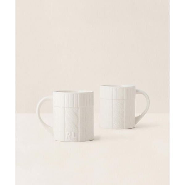 RALPH LAUREN HOME / ラルフ ローレン ホーム ケーブルニット セラミック マグ ...